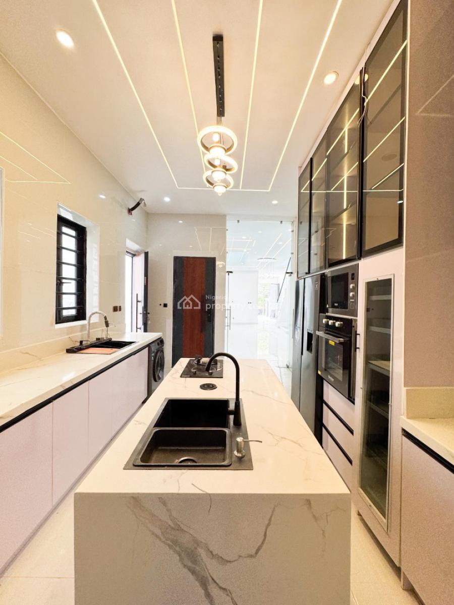 Stunning 5 Bedroom Detached Duplex with Swimming Pool and Bq, 2nd Toll Gate, Lekki, Lagos, Detached Duplex for Sale