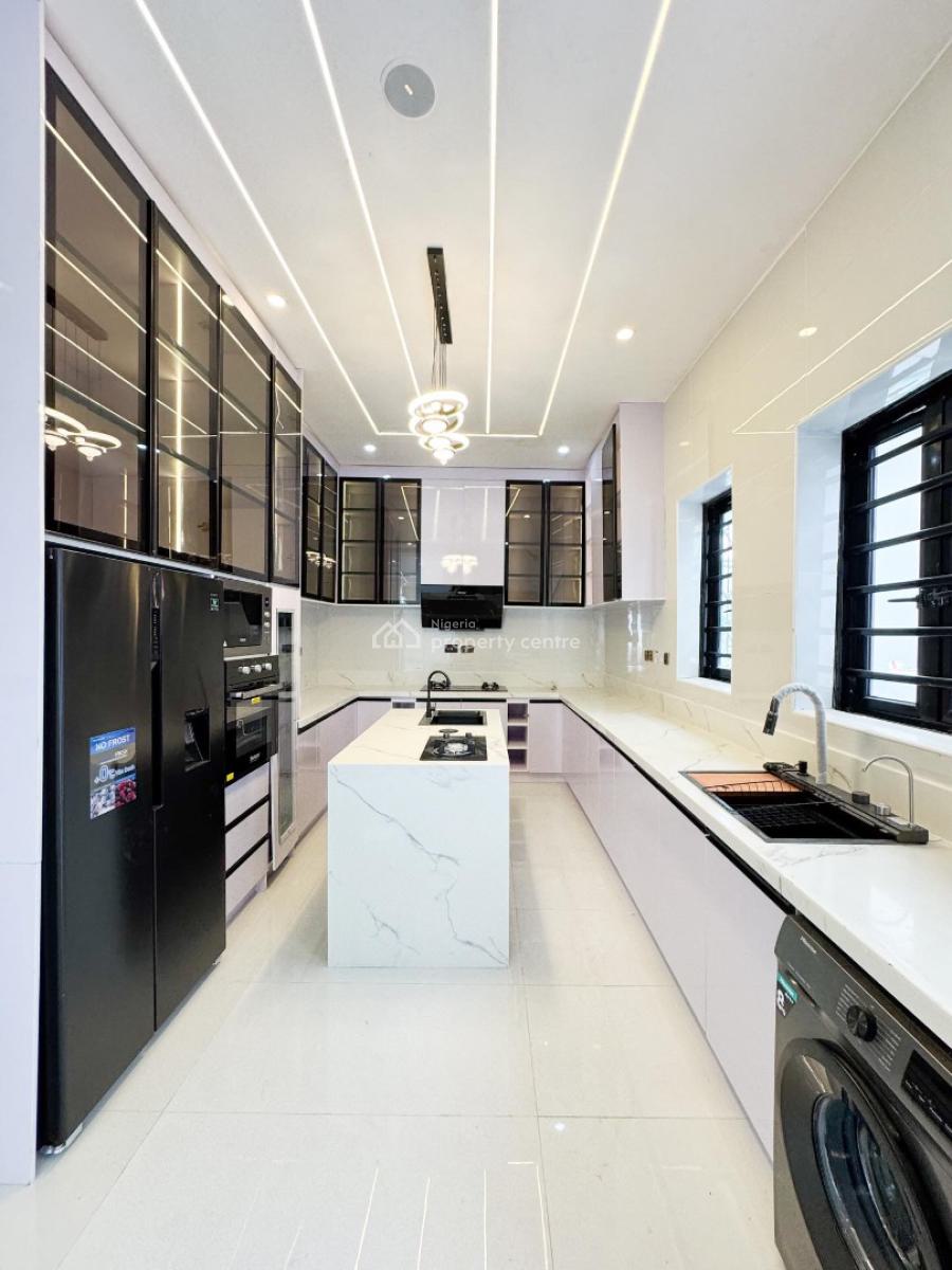 Stunning 5 Bedroom Detached Duplex with Swimming Pool and Bq, 2nd Toll Gate, Lekki, Lagos, Detached Duplex for Sale