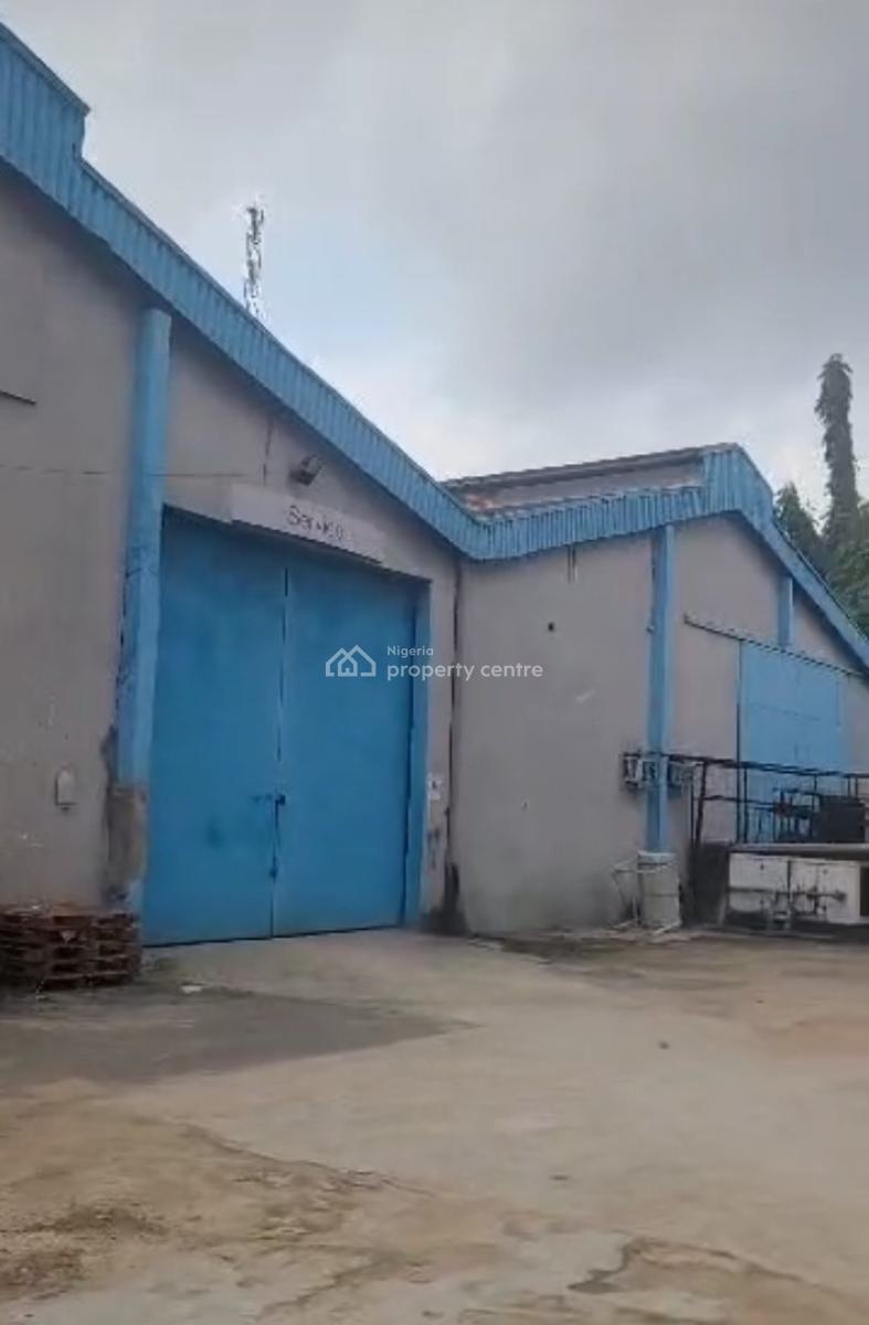 2-bay Warehouse on 1 Acre of Land  Location: Corner Piece, Oregun, Ikeja, Lagos, Warehouse for Sale