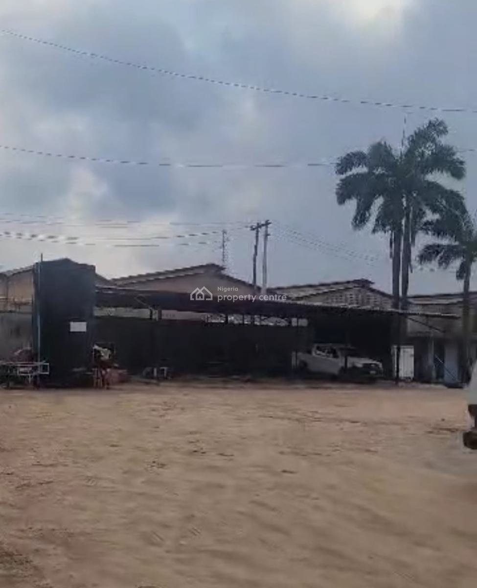 2-bay Warehouse on 1 Acre of Land  Location: Corner Piece, Oregun, Ikeja, Lagos, Warehouse for Sale