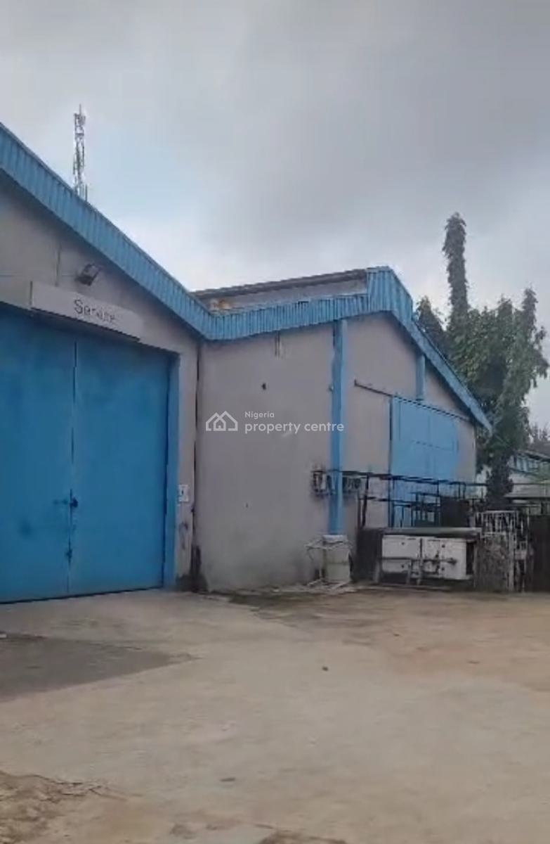 2-bay Warehouse on 1 Acre of Land  Location: Corner Piece, Oregun, Ikeja, Lagos, Warehouse for Sale