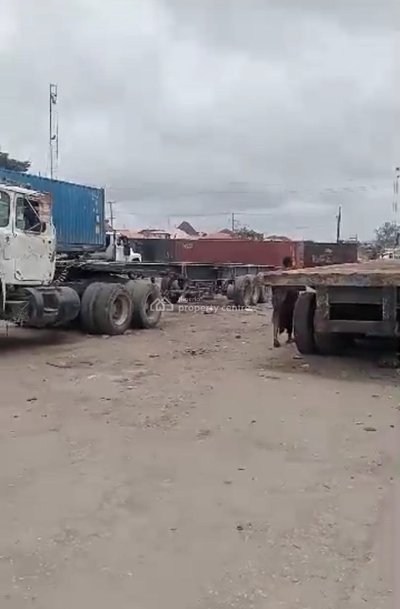 2-bay Warehouse Situated on a Spacious Land Size 30 Plots, Festac, Amuwo Odofin, Lagos, Warehouse for Sale