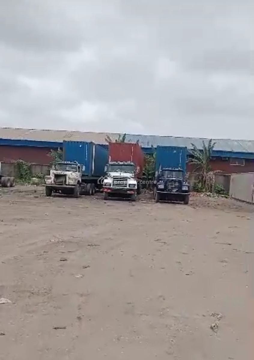 2-bay Warehouse Situated on a Spacious Land Size 30 Plots, Festac, Amuwo Odofin, Lagos, Warehouse for Sale