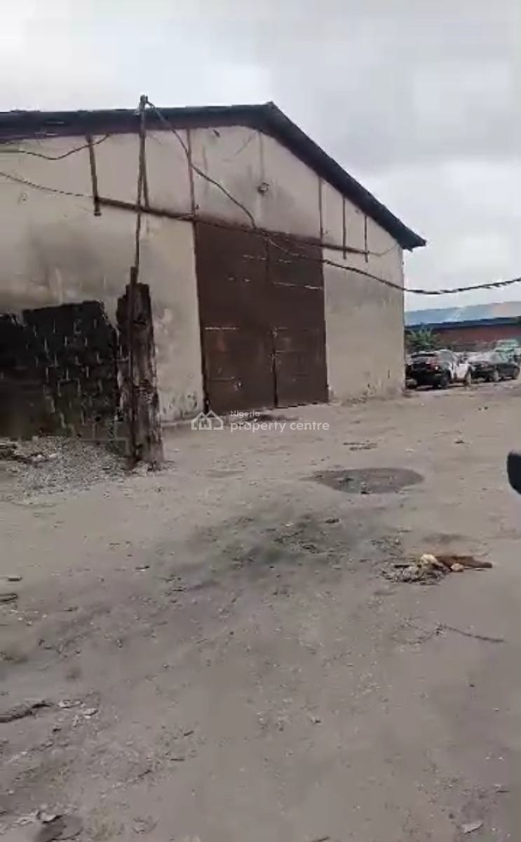 2-bay Warehouse Situated on a Spacious Land Size 30 Plots, Festac, Amuwo Odofin, Lagos, Warehouse for Sale