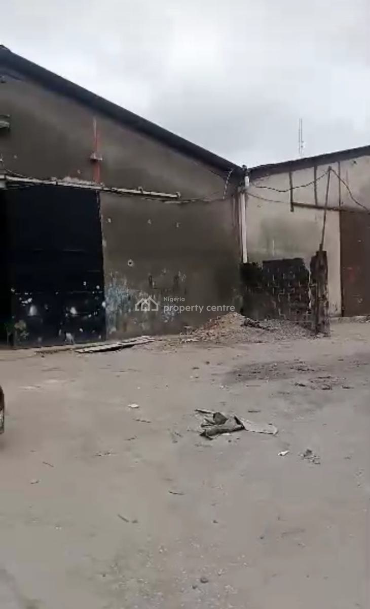 2-bay Warehouse Situated on a Spacious Land Size 30 Plots, Festac, Amuwo Odofin, Lagos, Warehouse for Sale