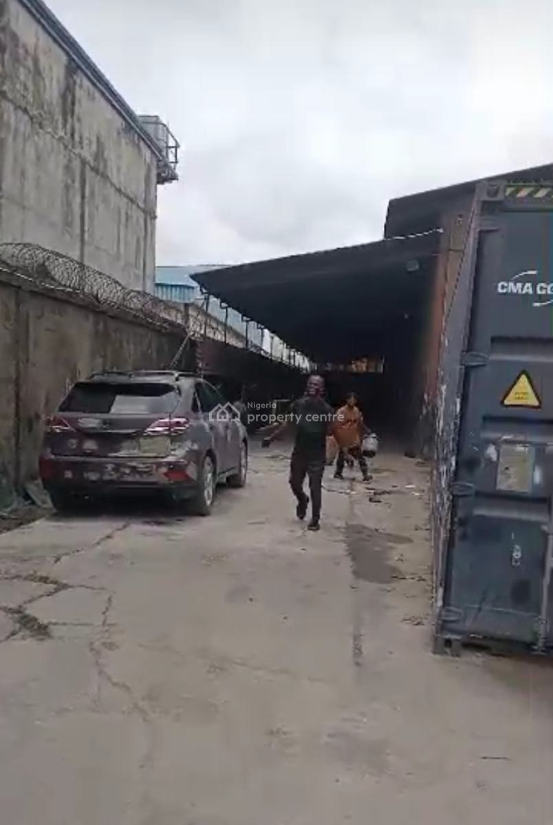 2-bay Warehouse Situated on a Spacious Land Size 30 Plots, Festac, Amuwo Odofin, Lagos, Warehouse for Sale