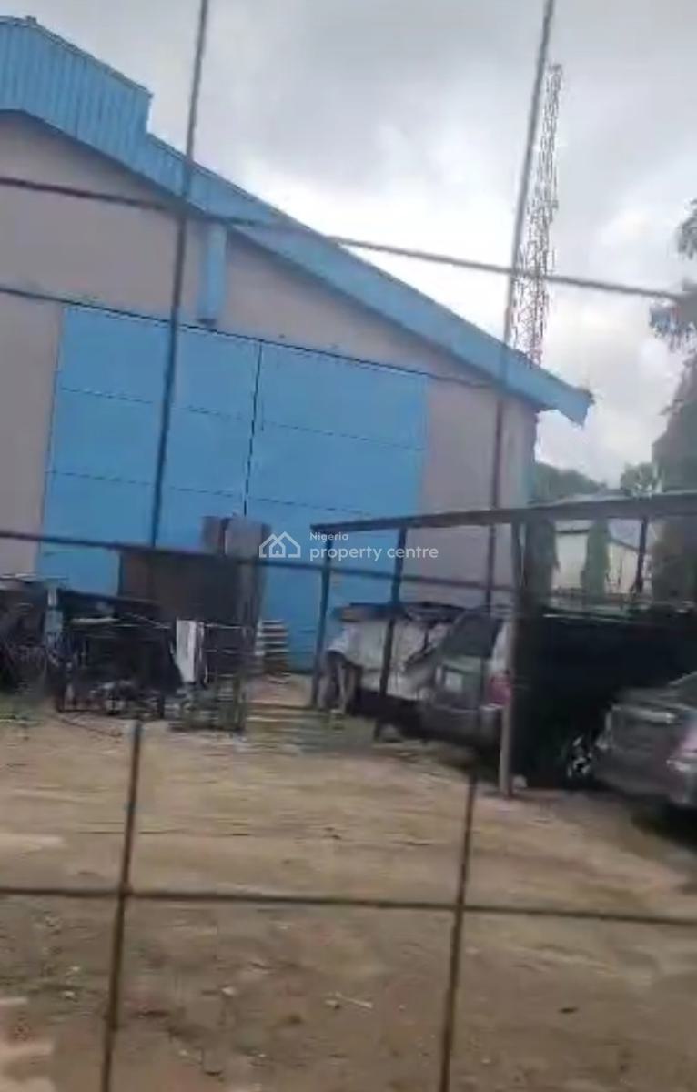 2-bay Warehouse Situated on a Spacious Land Size 30 Plots, Festac, Amuwo Odofin, Lagos, Warehouse for Sale