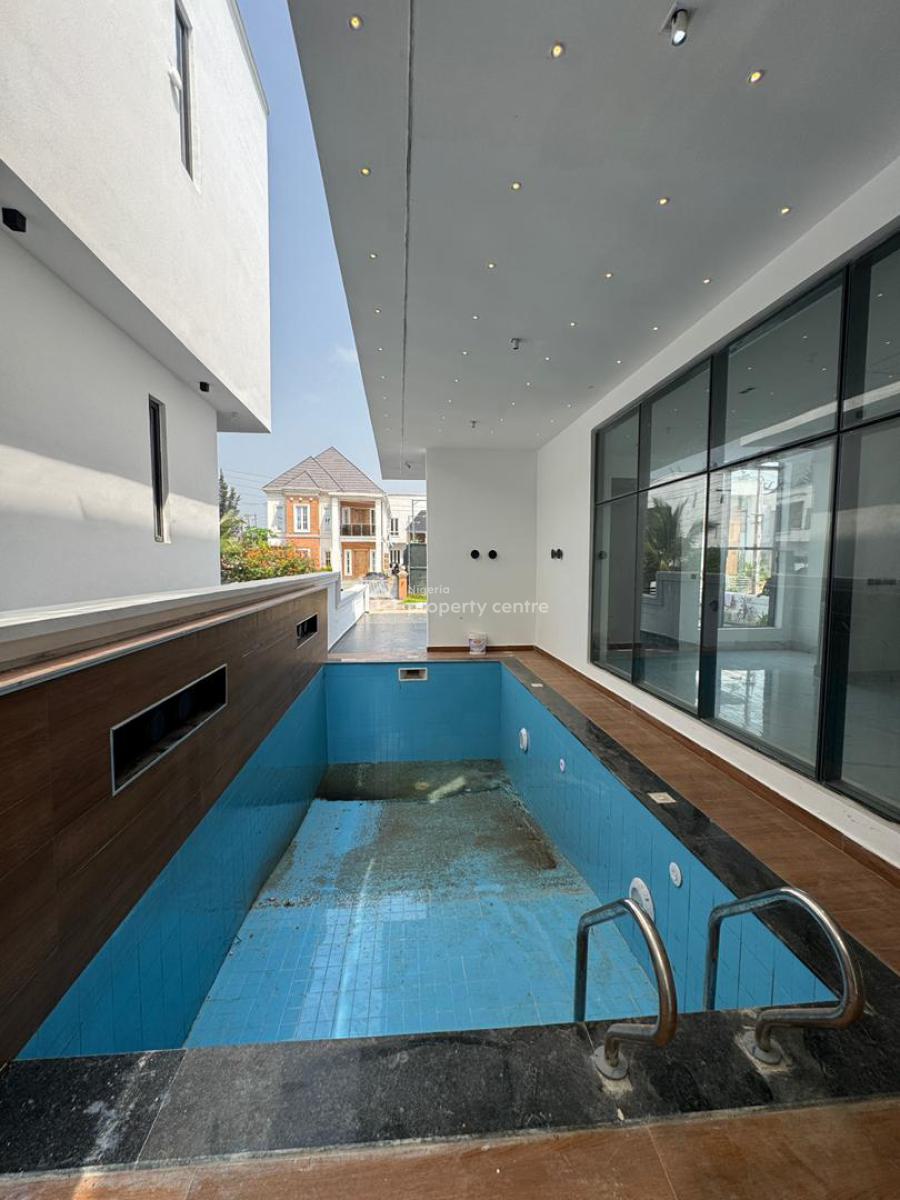 Magnificent 5 Bedroom Detached Duplex with Pool, Bq,cinema, Lekky County, Ikota, Lekki, Lagos, Detached Duplex for Sale