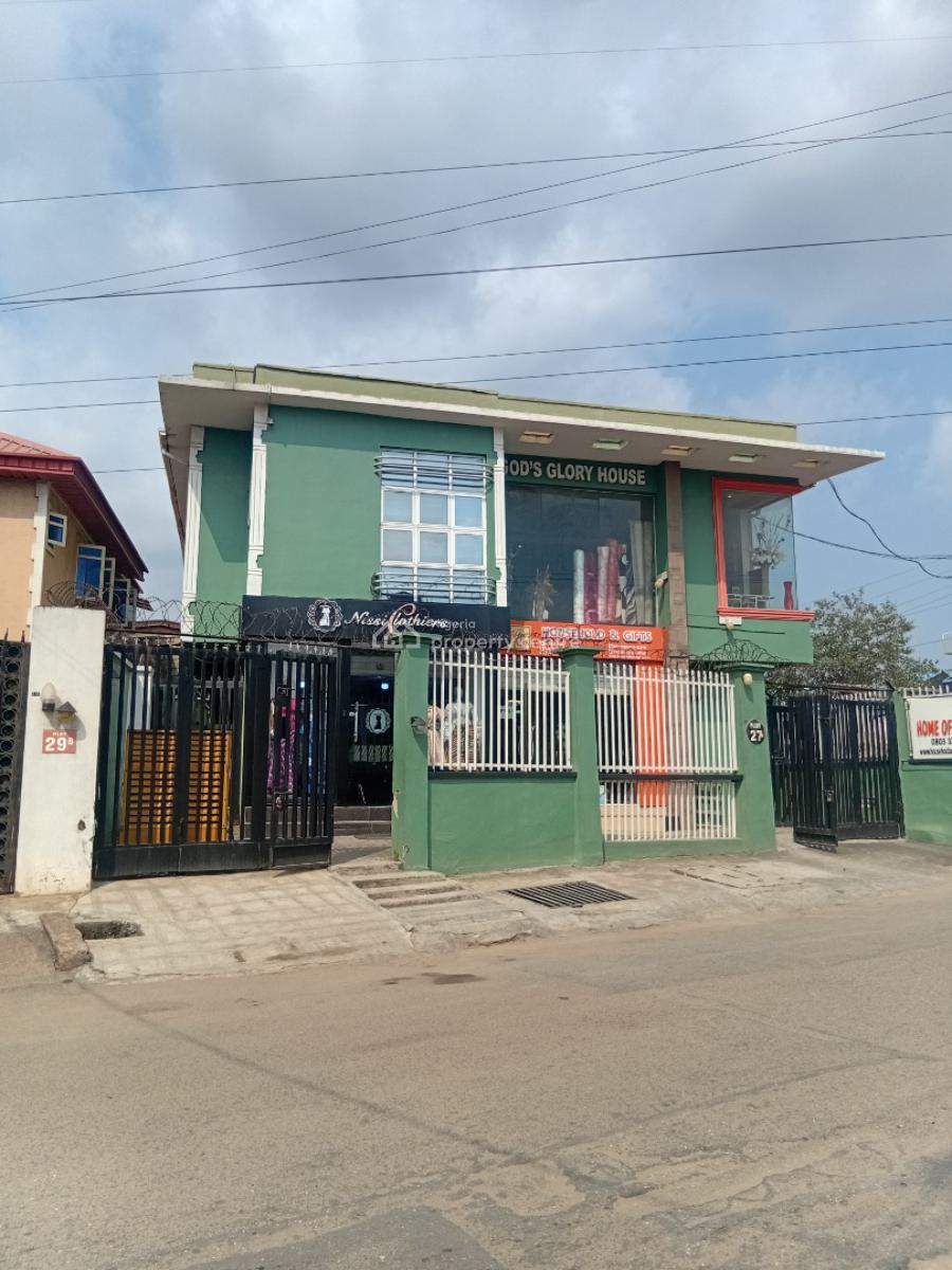 a Storey Building Along Olowora Road Before Westgate Mall, Before Westgate Mall, Olowora Road, Olowora, Magodo, Lagos, Plaza / Complex / Mall for Sale