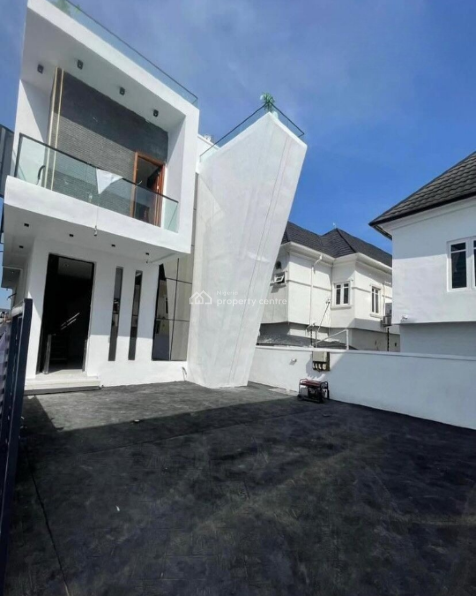4 Bedroom Fully Detached Duplex with Bq, Ikota, Lekki, Lagos, Detached Duplex for Rent