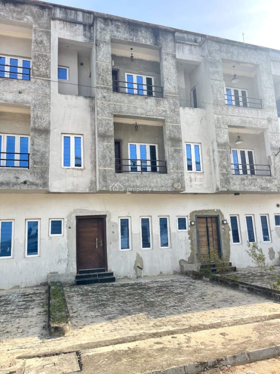 3 Bedroom Terrace Duplex, Goldstone Estate, Sangotedo, Ajah, Lagos, Terraced Duplex for Rent