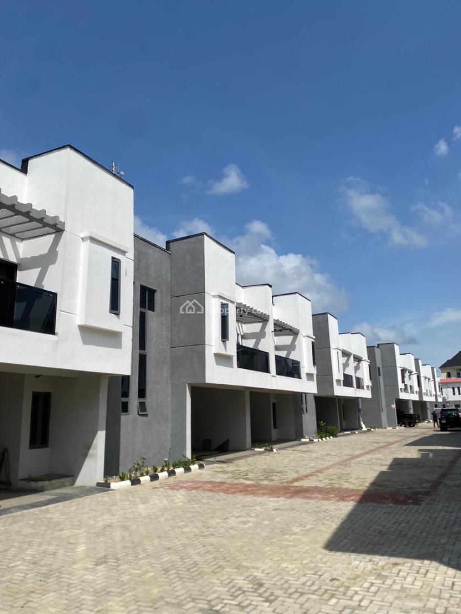 Spacious 4 Bedroom Terrace Duplex in a Secured Estate at Ajah, Ajah, Lagos, Terraced Duplex for Rent