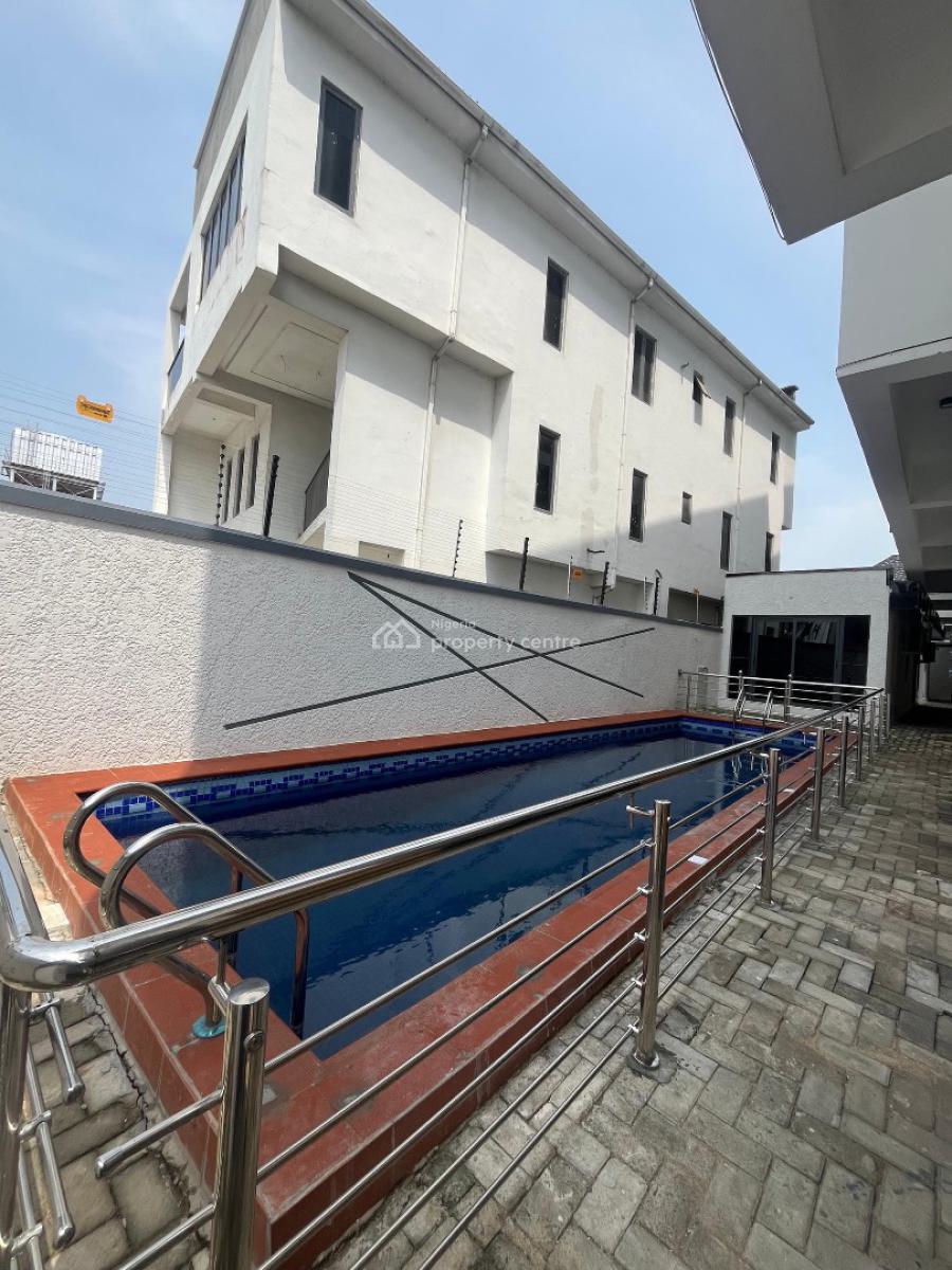 Brand New 2 Bedroom Service Apartment with Swimming Pool and Gym, Ologolo, Lekki, Lagos, Flat / Apartment for Sale