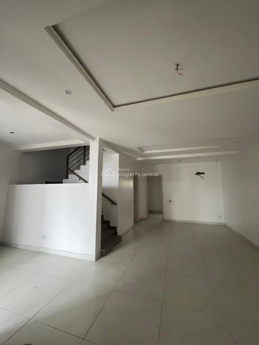 Spacious 4 Bedroom Serviced Terrace in a Private Estate at Ologolo, Ologolo, Lekki, Lagos, Terraced Duplex for Rent