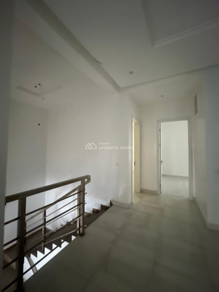 Spacious 4 Bedroom Serviced Terrace in a Private Estate at Ologolo, Ologolo, Lekki, Lagos, Terraced Duplex for Rent