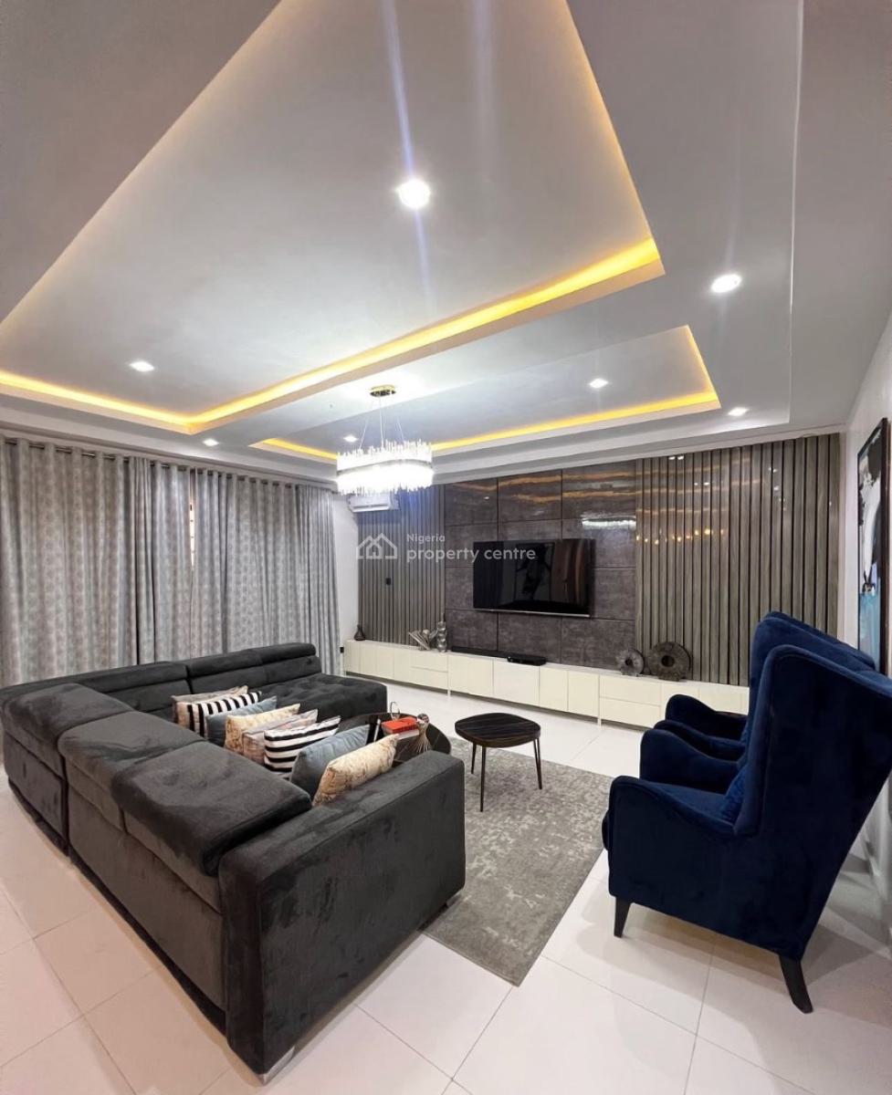 Fully Furnished 4 Bedrooms Terraced Duplex with Swimming Pool, Ologolo, Lekki, Lagos, Terraced Duplex for Rent