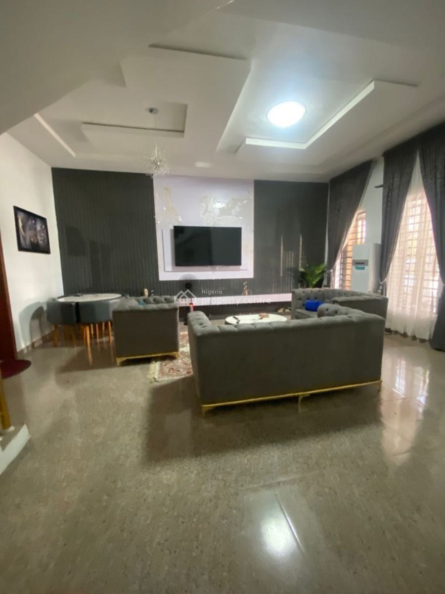 Spacious Furnished 4 Bed Terrace Duplex with 4 Tv , Inverter Etc, Ikota Gra, Ikota, Lekki, Lagos, Terraced Duplex for Sale