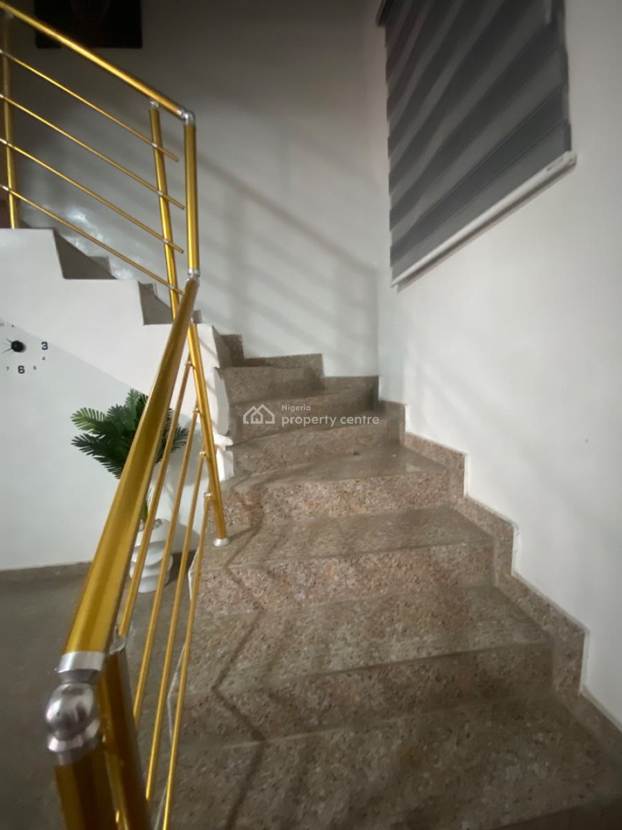 Spacious Furnished 4 Bed Terrace Duplex with 4 Tv , Inverter Etc, Ikota Gra, Ikota, Lekki, Lagos, Terraced Duplex for Sale