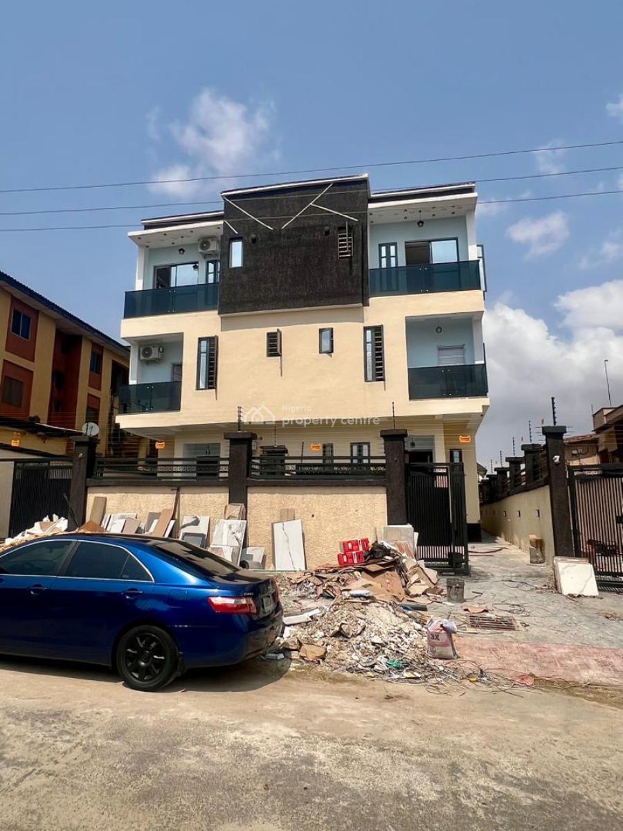 4-bedrooms Semidetached Duplex with a Bq Located in a Prime and Presti, Ogba, Ikeja, Lagos, Semi-detached Duplex for Sale