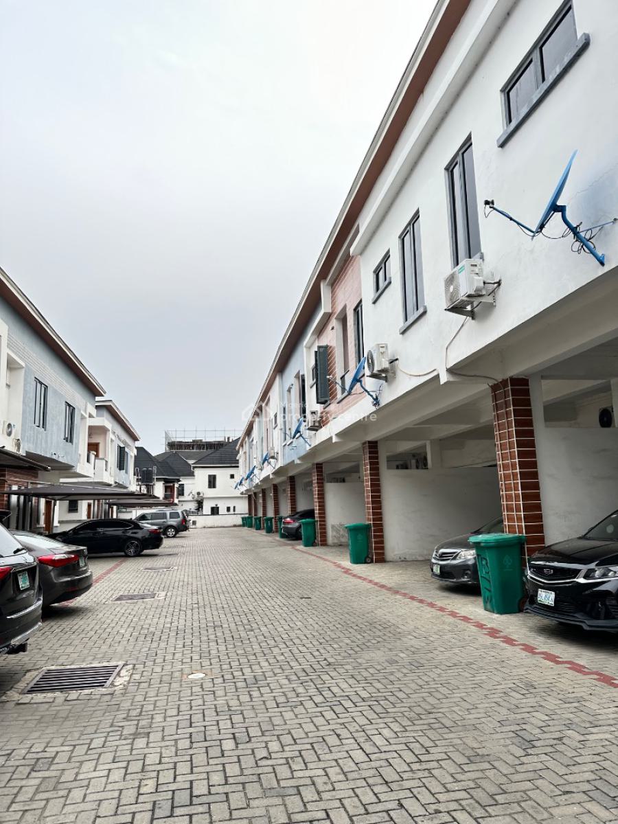 Fully Serviced 4 Bedrooms, Off Chevron Drive, Lekki, Lagos, Terraced Duplex for Rent