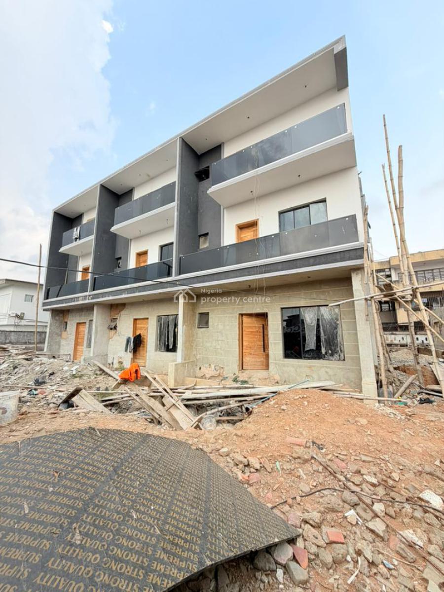 Spaciously Built 4 Bedroom Terrace  Duplex with Bq, Adeniyi Jones, Ikeja, Lagos, Terraced Duplex for Sale
