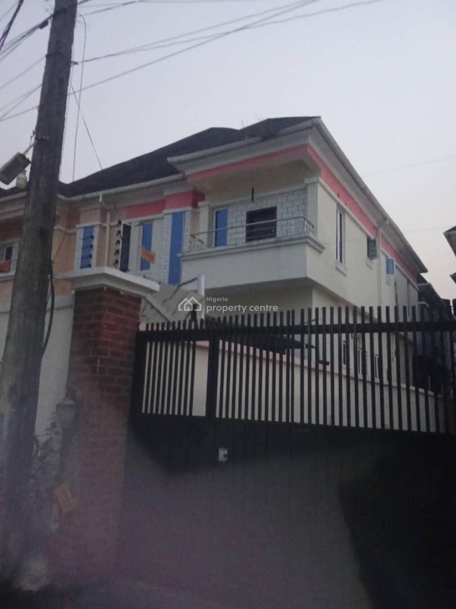 Spacious 4-bedroom Semi-detached Duplex with Private Compound, Thomas Estate, Ajah, Lagos, Semi-detached Duplex for Rent