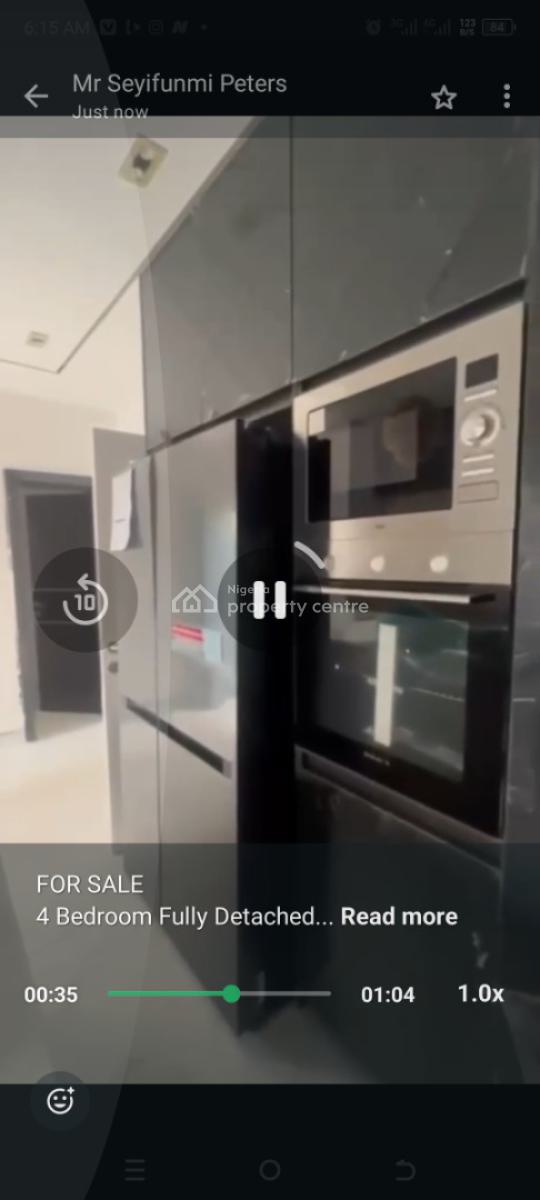 4 Bedroom Fully Detached, Magodo, Gra Phase 1, Magodo, Lagos, Detached Duplex for Sale