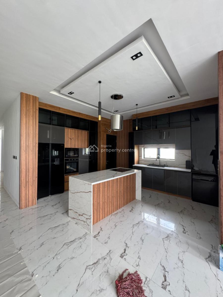 Ravishing 5 Bedroom Semi-detached Duplex with Private Elevator, Bq,poo, Within The Most Exclusive, Cowrie Creek Estate, Ikate Elegushi, Lekki, Lagos, Semi-detached Duplex for Sale