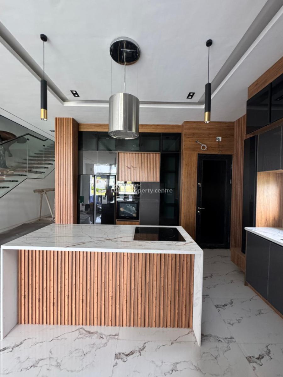 Ravishing 5 Bedroom Semi-detached Duplex with Private Elevator, Bq,poo, Within The Most Exclusive, Cowrie Creek Estate, Ikate Elegushi, Lekki, Lagos, Semi-detached Duplex for Sale