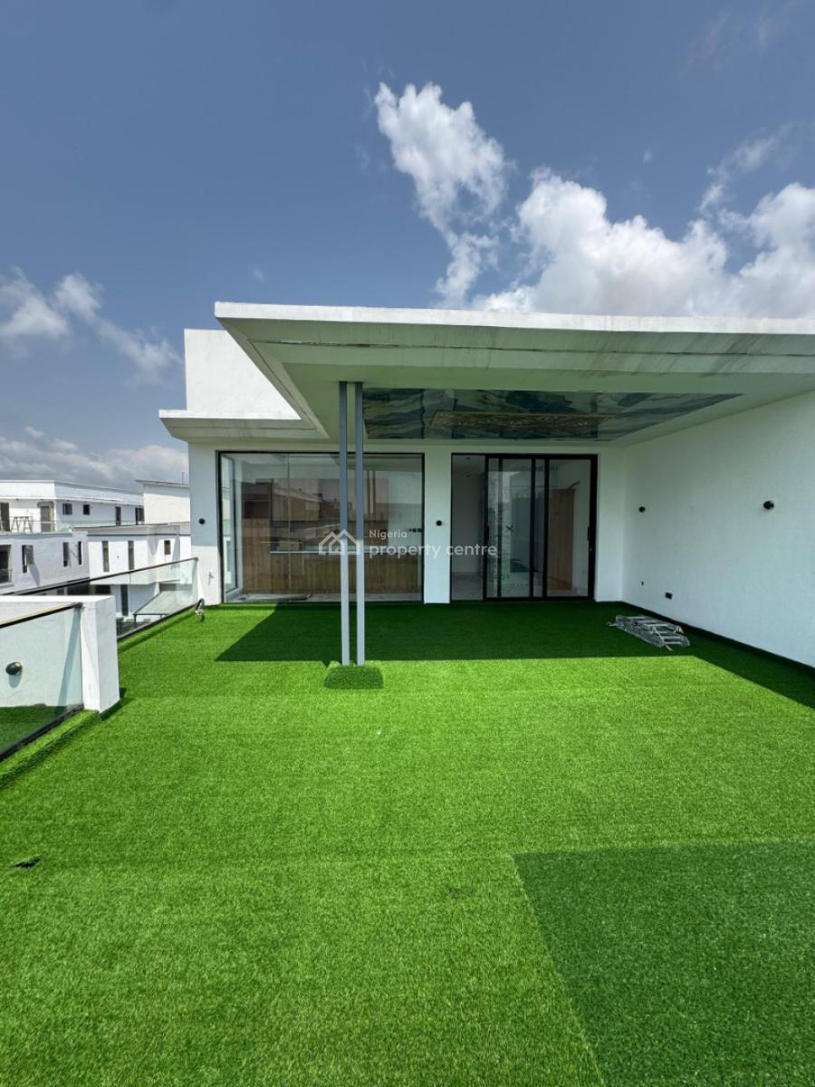 Ravishing 5 Bedroom Semi-detached Duplex with Private Elevator, Bq,poo, Within The Most Exclusive, Cowrie Creek Estate, Ikate Elegushi, Lekki, Lagos, Semi-detached Duplex for Sale