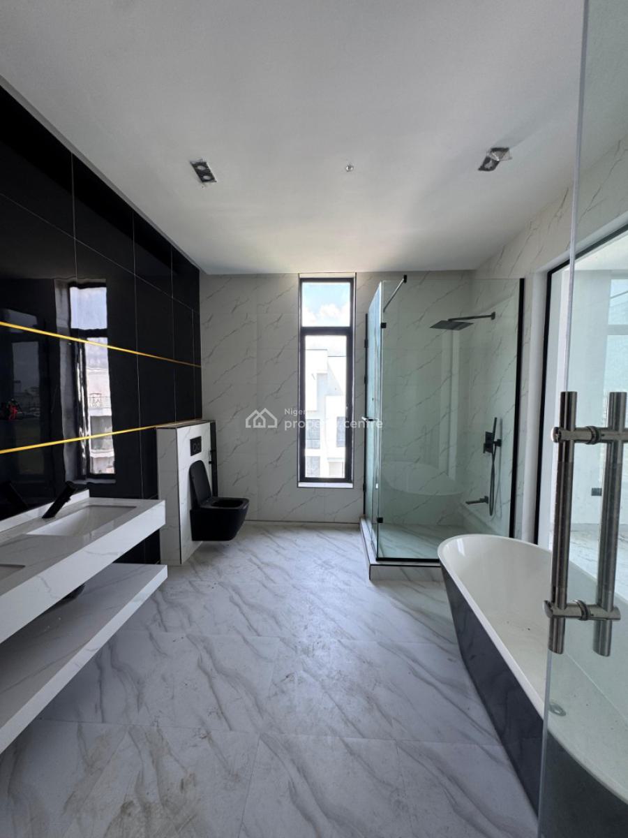 Ravishing 5 Bedroom Semi-detached Duplex with Private Elevator, Bq,poo, Within The Most Exclusive, Cowrie Creek Estate, Ikate Elegushi, Lekki, Lagos, Semi-detached Duplex for Sale