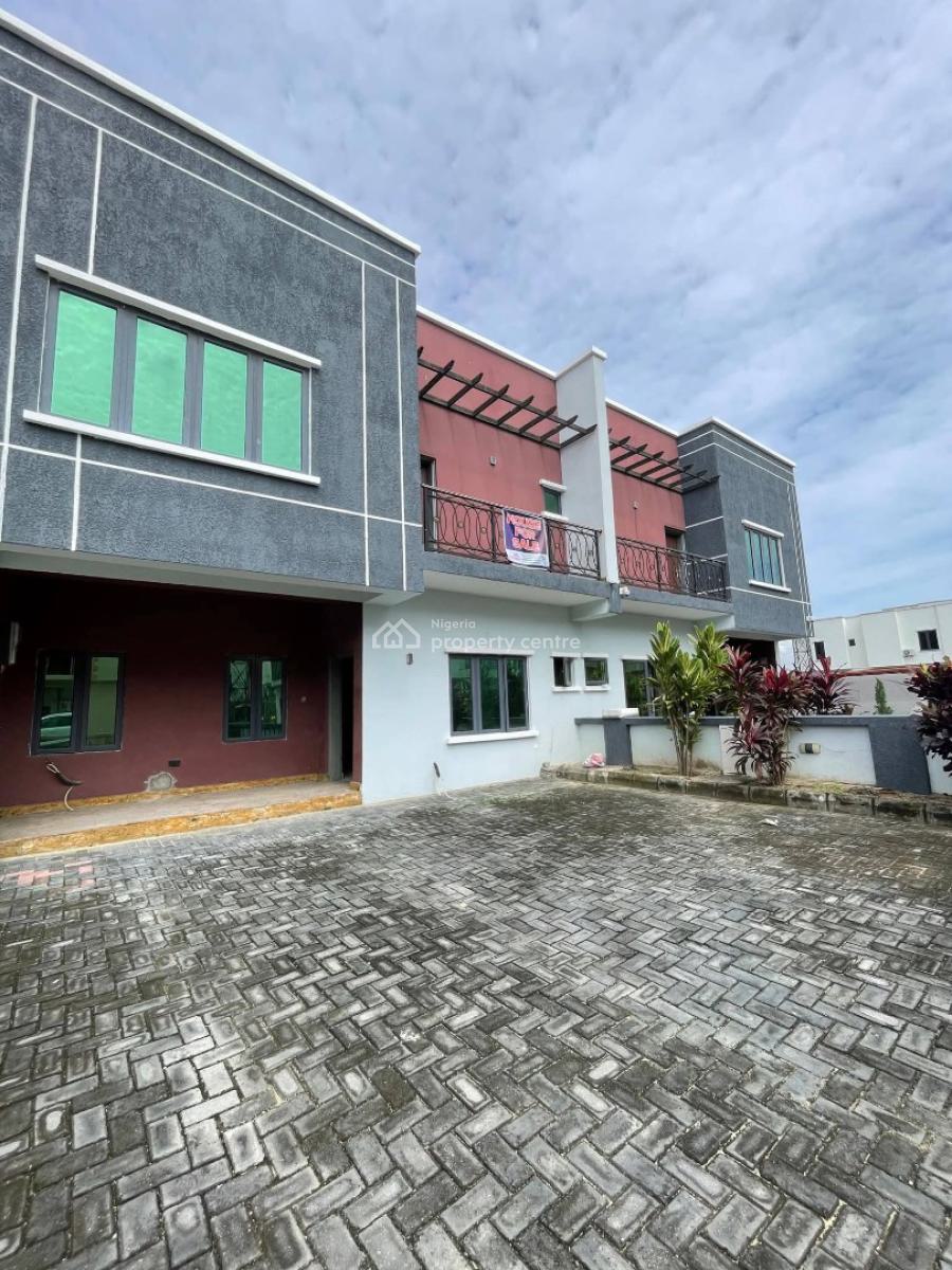 4 Bedroom Self Compound Terrace Duplex, Sangotedo, Ajah, Lagos, Terraced Duplex for Sale
