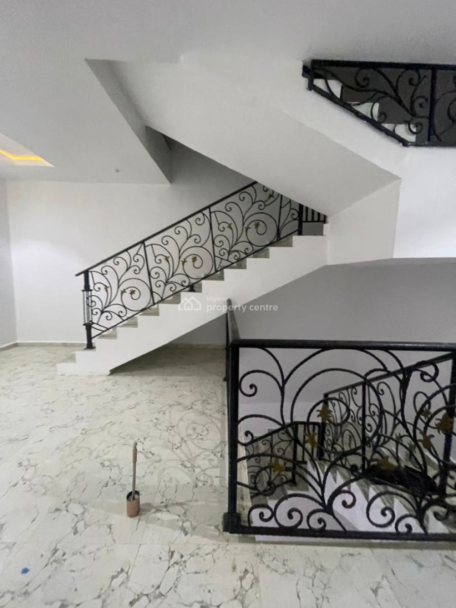 a Well-built Serviced 4-bedroom Terrace Duplex + 1bq, Diplomatic Zone, Katampe Extension, Katampe, Abuja, Terraced Duplex for Rent