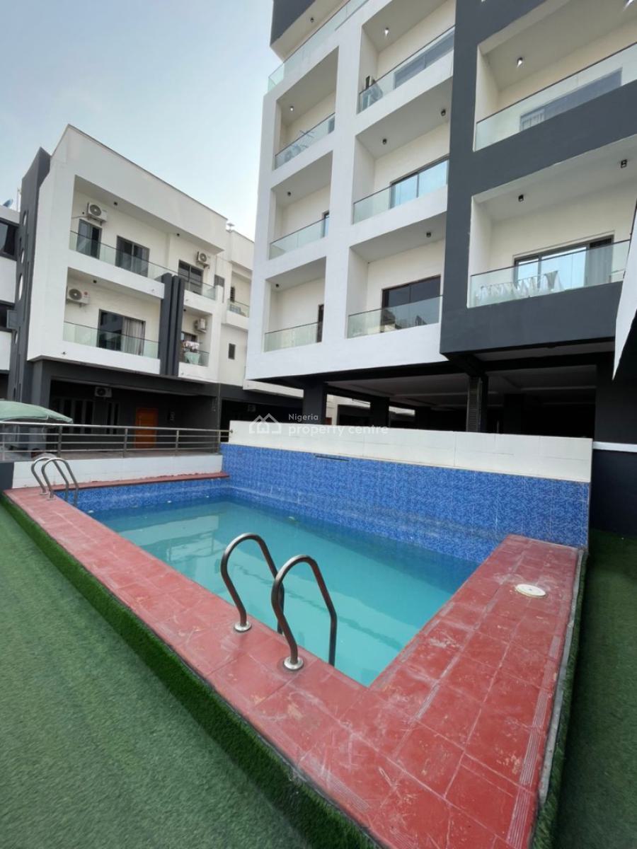 Luxury Furnished 3 Bedroom Terrace with Bq, Chisco, Ikate, Lekki, Lagos, Terraced Duplex for Rent