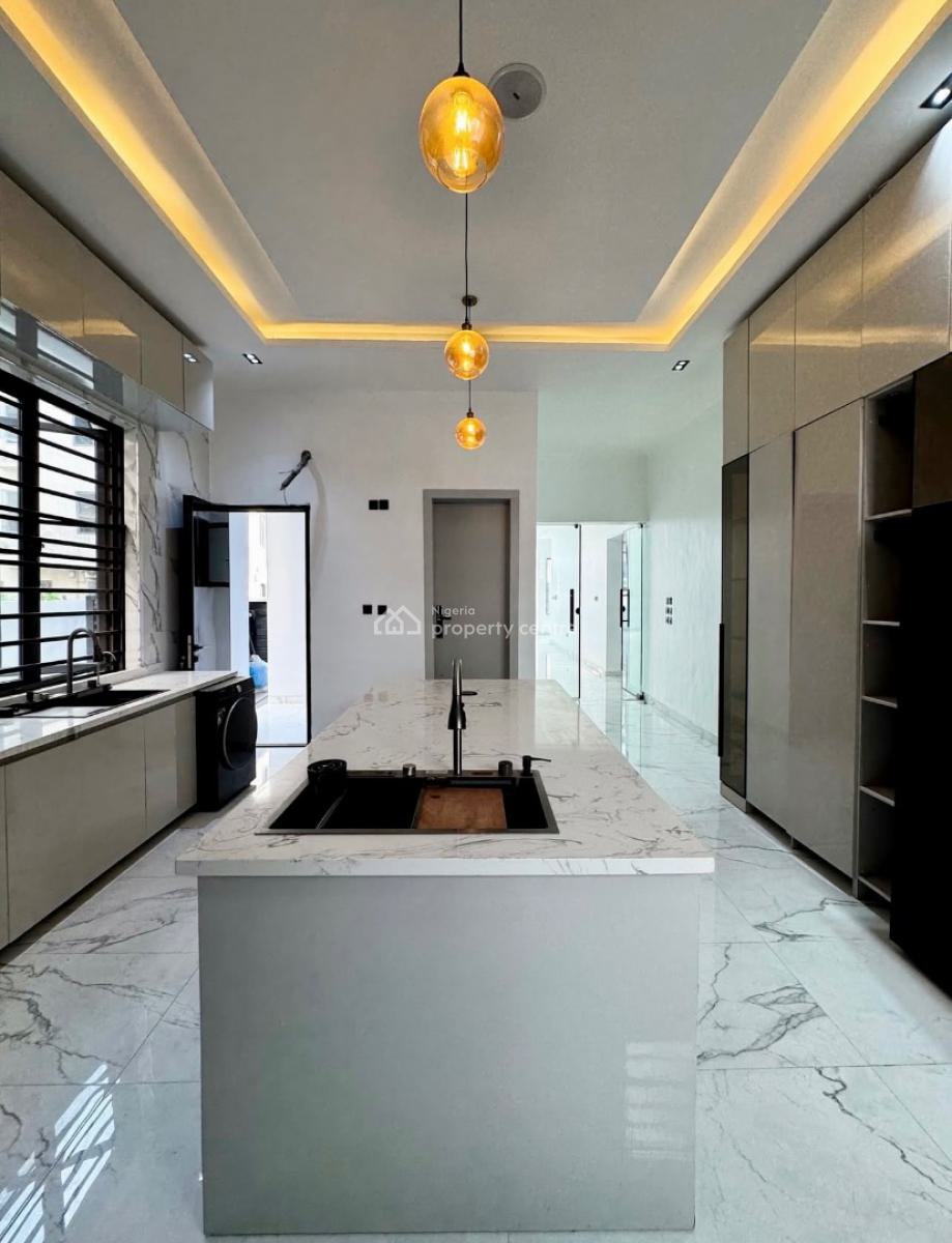 a Rare 5-bedroom Detached Home with Cinema & Rooftop Terrace, Ikota, Lekki, Lagos, Detached Duplex for Sale