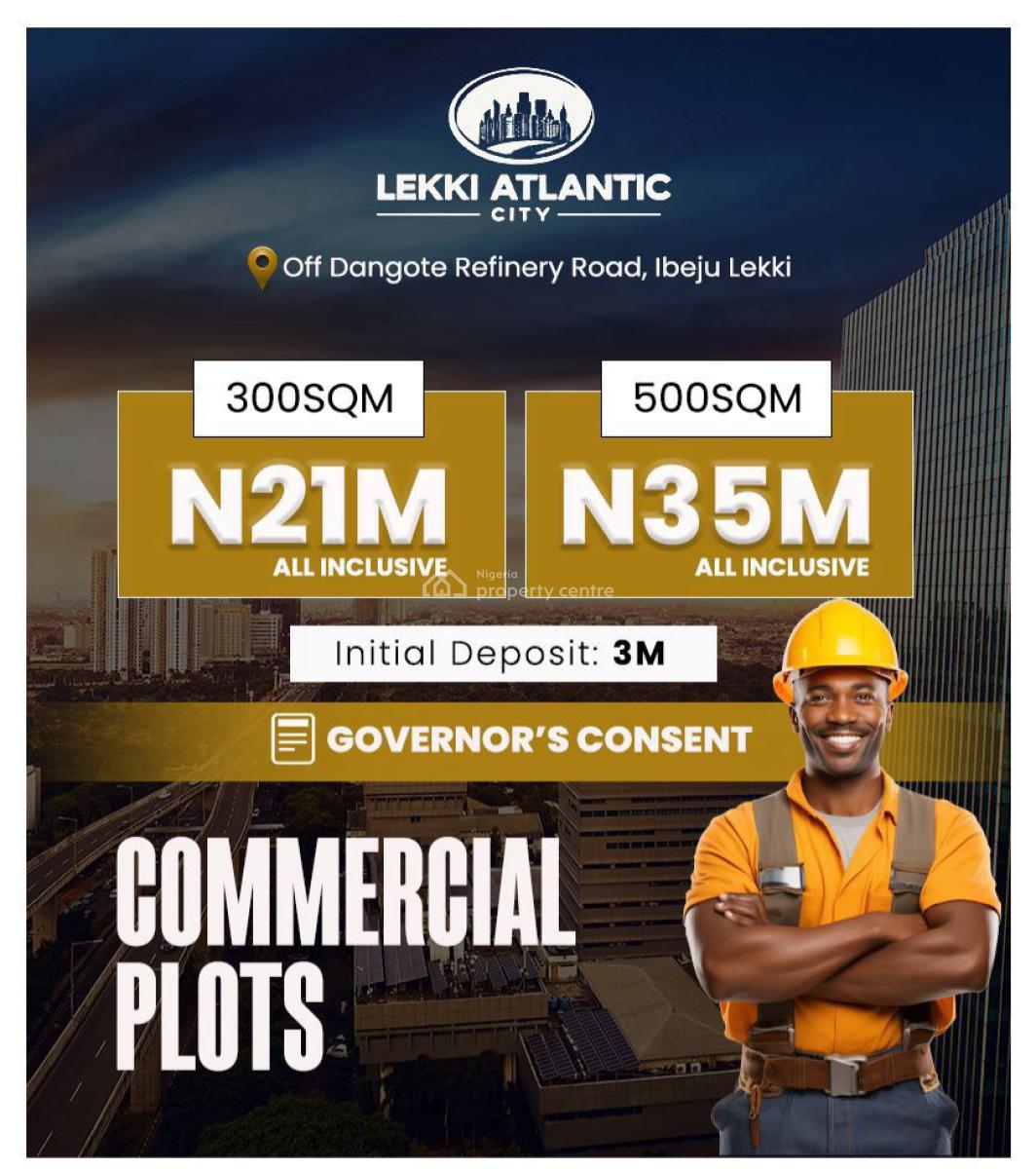 Land with Governors Consent, Lekki Atlantic City Opposite The Lagos Golf Course Ibeju-lekki, Ibeju Lekki, Lagos, Mixed-use Land for Sale