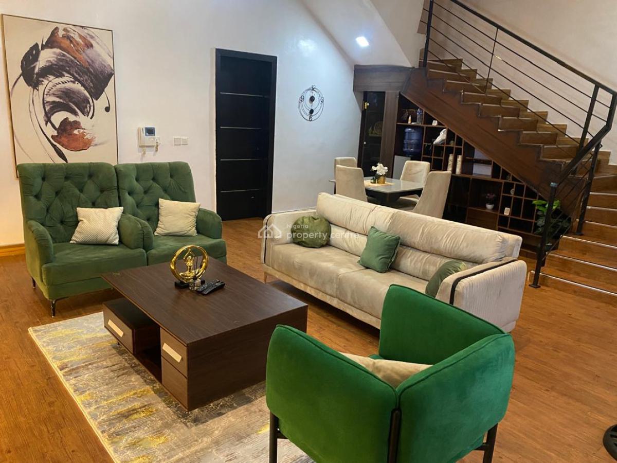 Luxury 4bedroom Duplex for Short and Long Stay, Springvalley Estate, Ajah, Lagos, Flat / Apartment Short Let