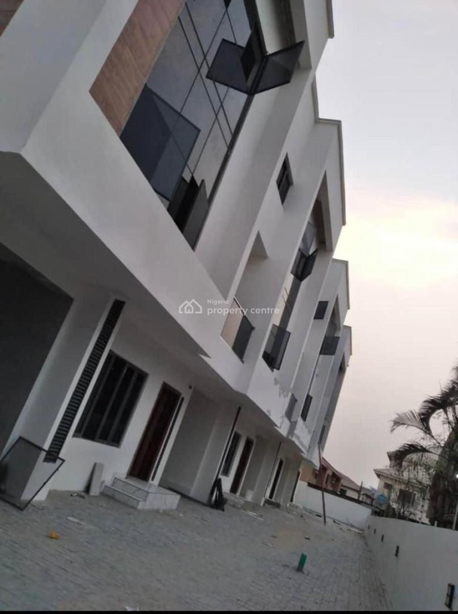 Spacious 4 Bedroom Duplex in a Prestigious Well-secured Estate, Agungi East Estate Located Along Lekki-epe Expressway, Agungi, Lekki, Lagos, Terraced Duplex for Rent