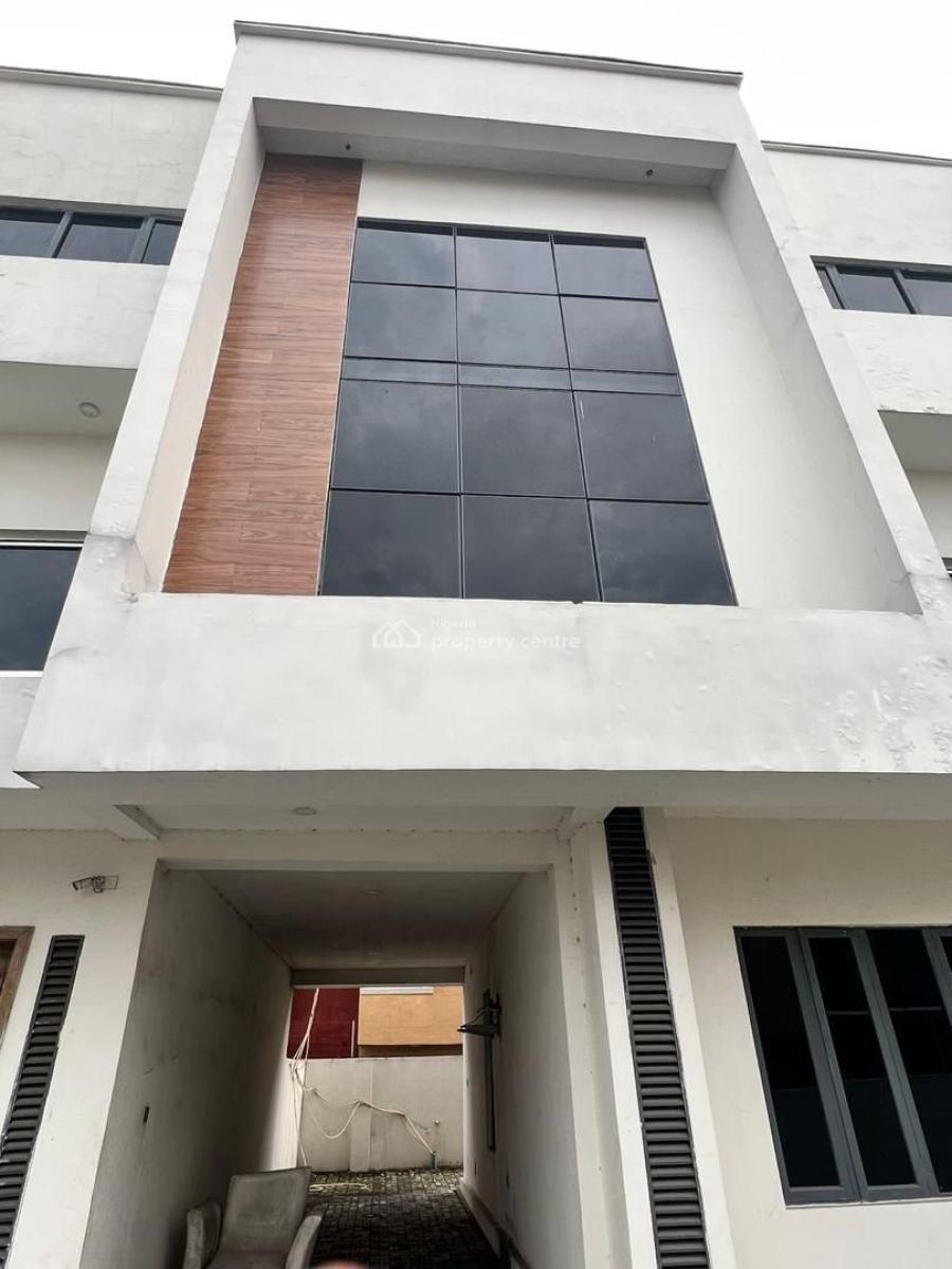 Spacious 4 Bedroom Duplex in a Prestigious Well-secured Estate, Agungi East Estate Located Along Lekki-epe Expressway, Agungi, Lekki, Lagos, Terraced Duplex for Rent
