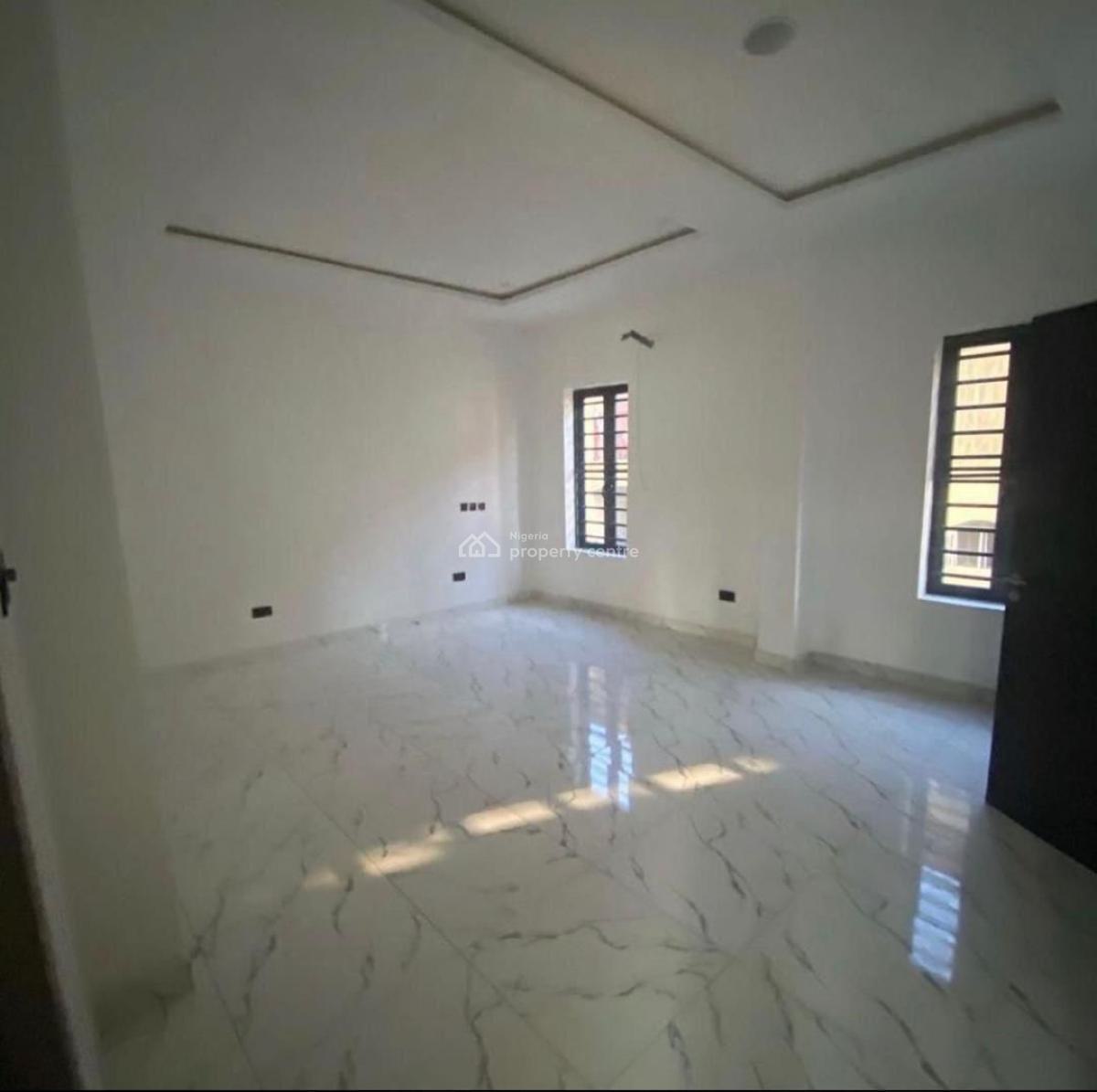 Spacious 4 Bedroom Duplex in a Prestigious Well-secured Estate, Agungi East Estate Located Along Lekki-epe Expressway, Agungi, Lekki, Lagos, Terraced Duplex for Rent