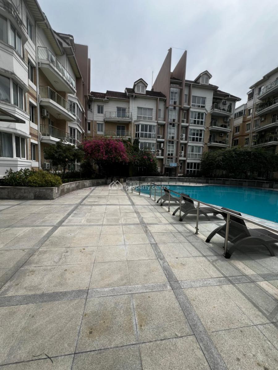 Massive 4 Bedroom Apartment with Bq + Swimming Pool, Admiralty Towers,off Bourdillon, Banana Island, Ikoyi, Lagos, Block of Flats for Sale