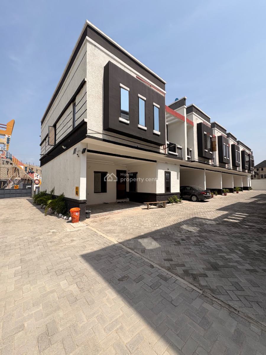 Spacious Contemporary 4 Bedroom Corner Piece Duplex with Pool and Gym, Down Orchid Road By Lekki 2nd Toll Gate, Lekki, Lagos, Terraced Duplex for Sale