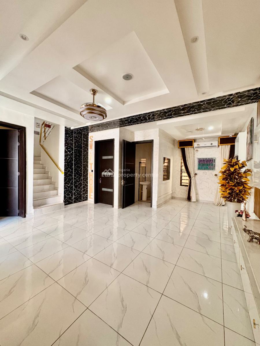 Spacious Contemporary 4 Bedroom Corner Piece Duplex with Pool and Gym, Down Orchid Road By Lekki 2nd Toll Gate, Lekki, Lagos, Terraced Duplex for Sale