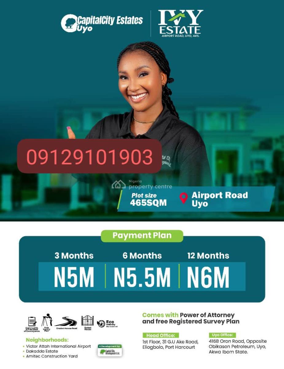 Plots of Affordable Land, Airport Road, Uyo, Akwa Ibom, Mixed-use Land for Sale