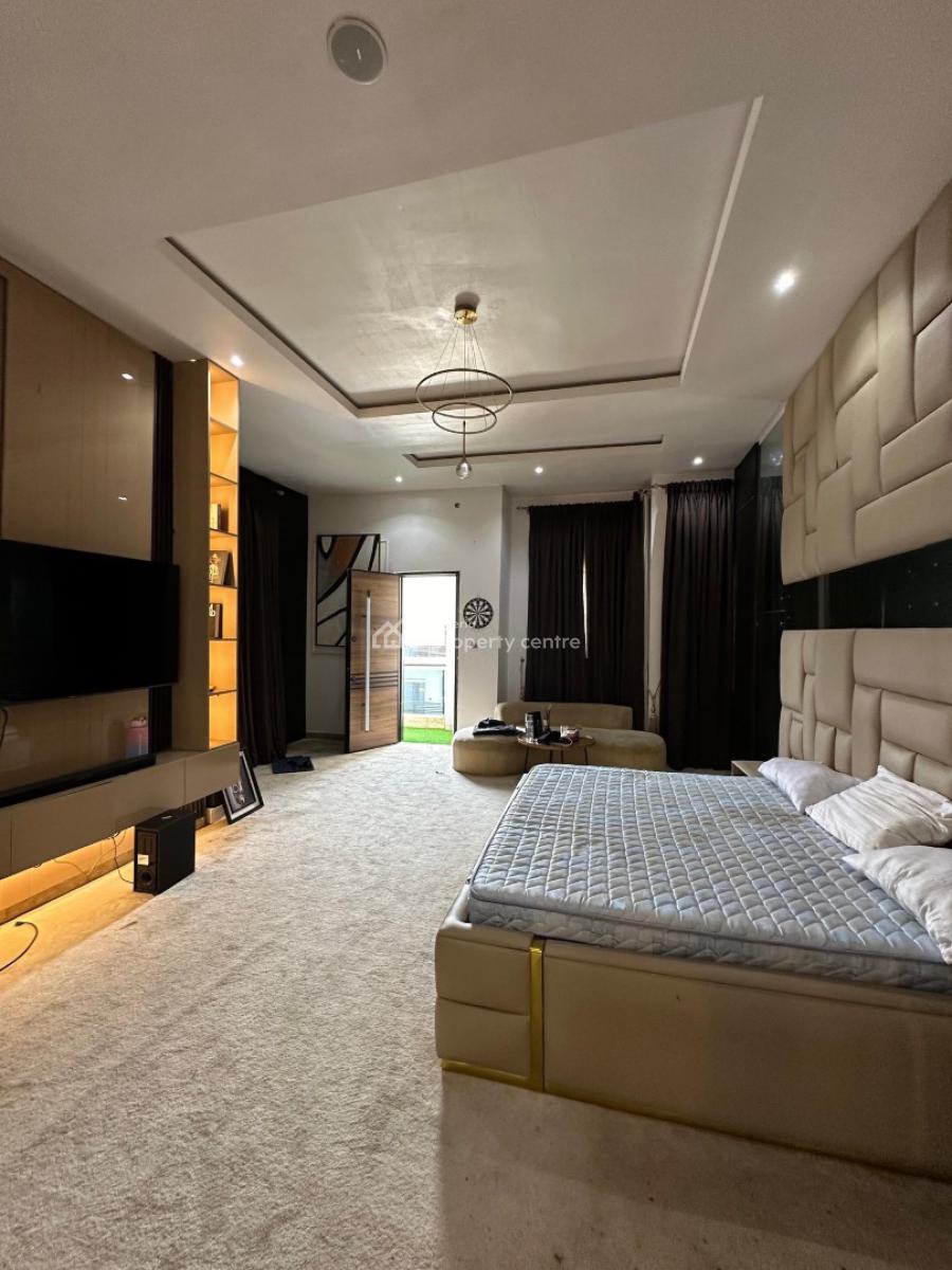 Fully Furnished 4 Bedroom Semi Detached Duplex with Solar Inverter, 4 Bedroom Duplex for Rent, Ikota, Lekki, Lagos, Semi-detached Duplex for Rent