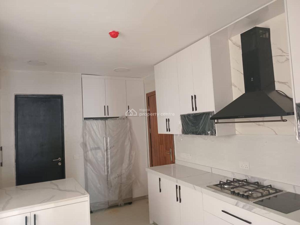 Massive 4 Bedroom Semi Detached Duplex with Bq, Chevron, Lekki, Lagos, House for Rent