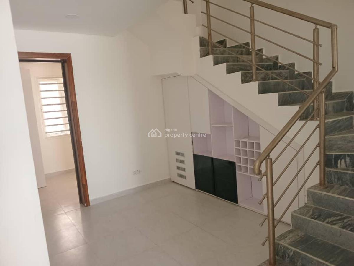 Massive 4 Bedroom Semi Detached Duplex with Bq, Chevron, Lekki, Lagos, House for Rent