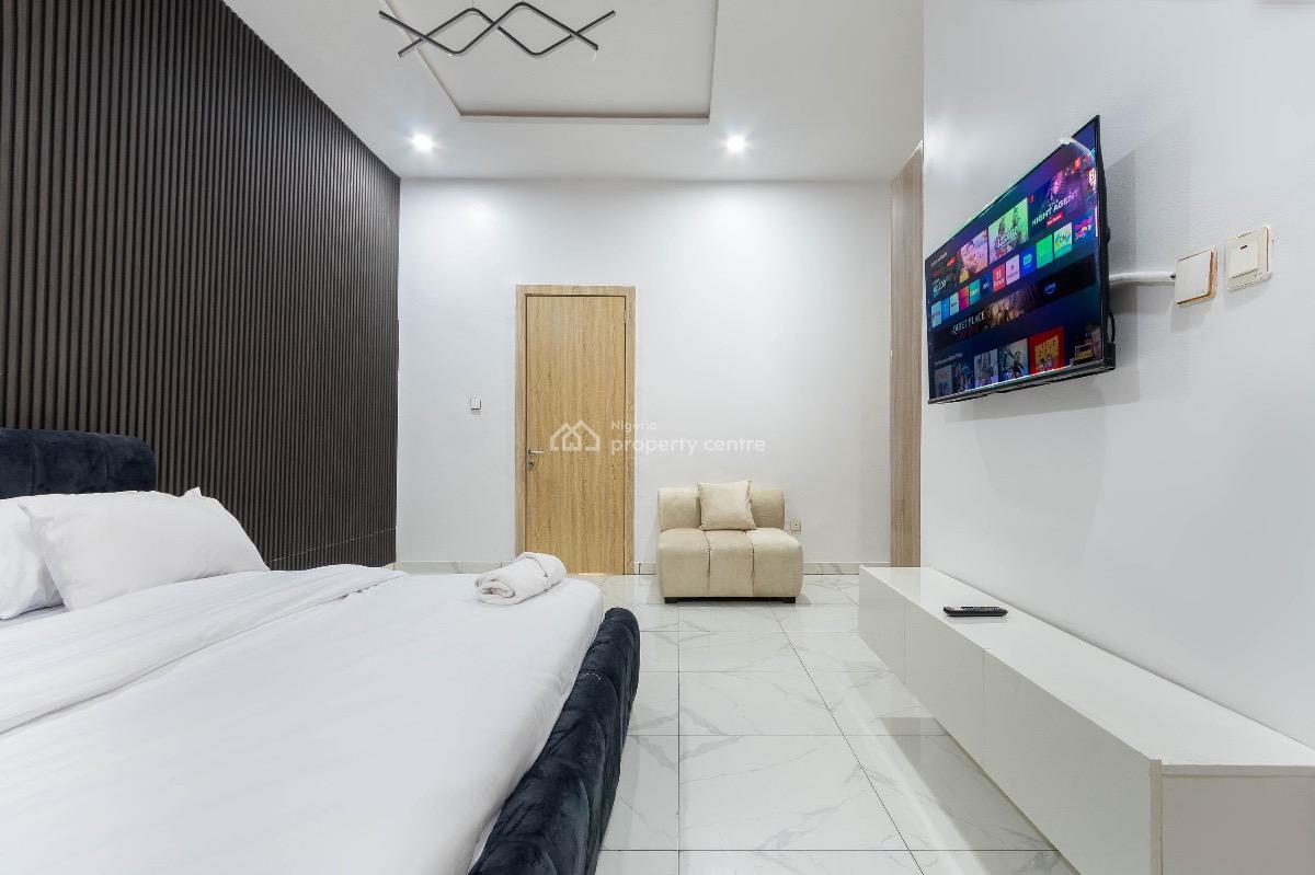 Furnished 3bed Terrace Duplex + Cinema Room, Ikota, Lekki, Lagos, Terraced Duplex for Rent