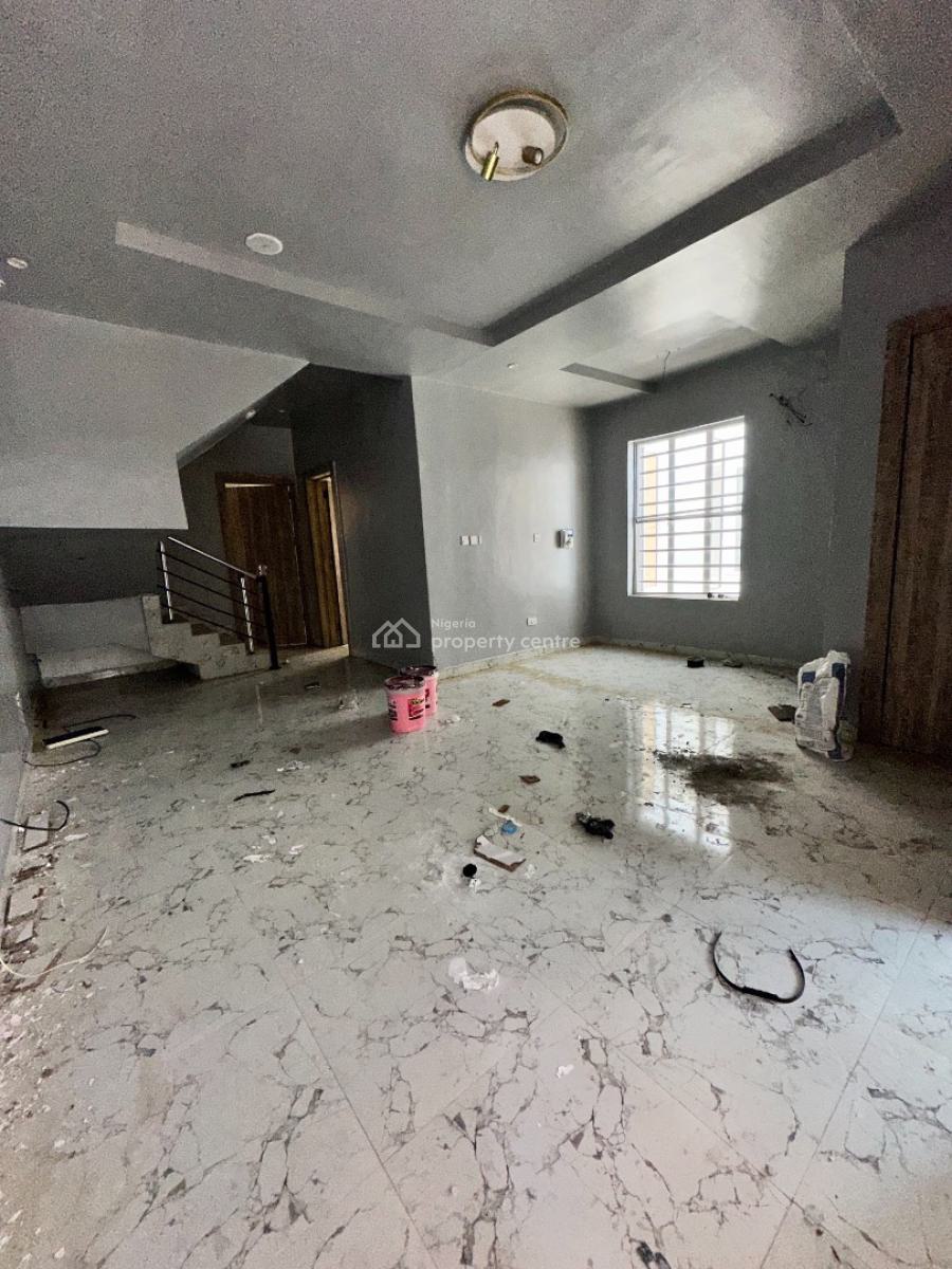 Serviced 4 Bedroom Semi Detached Duplex with Bq, Lekki Conservation, Orchid, Lekki, Lagos, Semi-detached Duplex for Rent