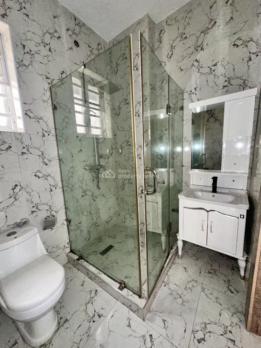 Serviced 4 Bedroom Semi Detached Duplex with Bq, Lekki Conservation, Orchid, Lekki, Lagos, Semi-detached Duplex for Rent